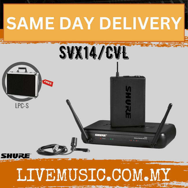 t*u様 SHURE ワイヤレスピンマイク SVX14/CVL SVX - ワイヤレスシステム - Shure 日本