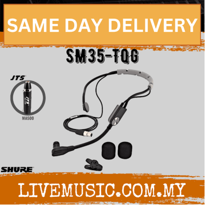 s*e様 shure sm35 + JTS ma-500 Shure SM35-TQG Performance Headset Condenser Microphone JTS
