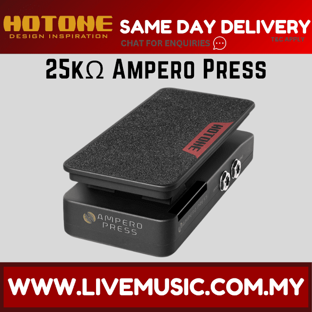 AMPERO PRESSとAMPERO PRESS 25k Ampero Press 25kΩ Edition – Hotone Audio
